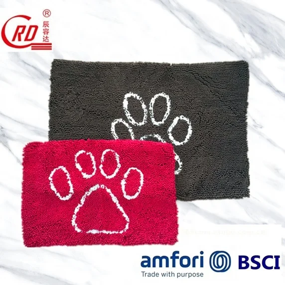Polyester Microfiber Pet Rugs For Dogs Bone Rugs Mats Buy Animal