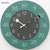 Quartz Luxury 3d Watch Wall China Custom Waterproof Wood MDF Silent Living Room Decorative Clocks DIY