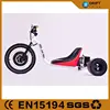 passenger mini electric bike 3 wheel reverse trike motorcycle
