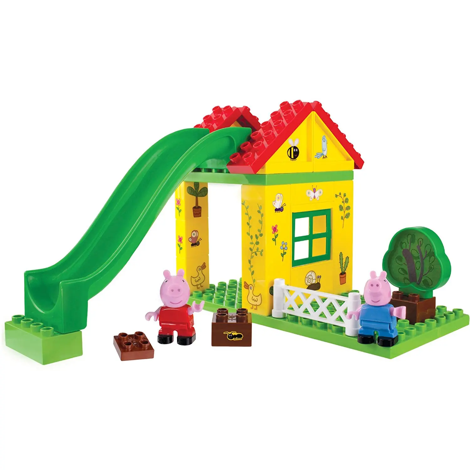 peppa pig blocks house