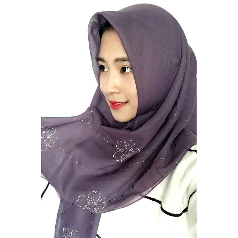High Quality Popular Voile Islamic Hejab Girl Muslim Hijab - Buy ...