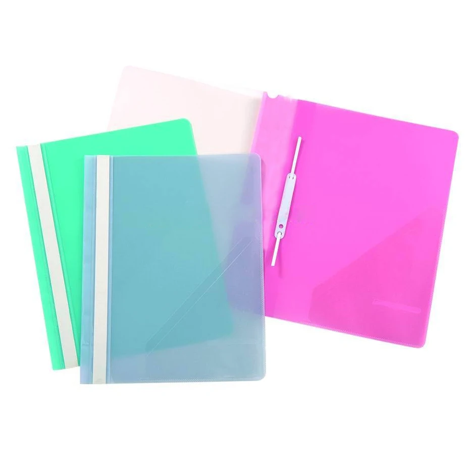 Office Stationary Document File Holder A4 Pp Clear Plastic Report Cover ...