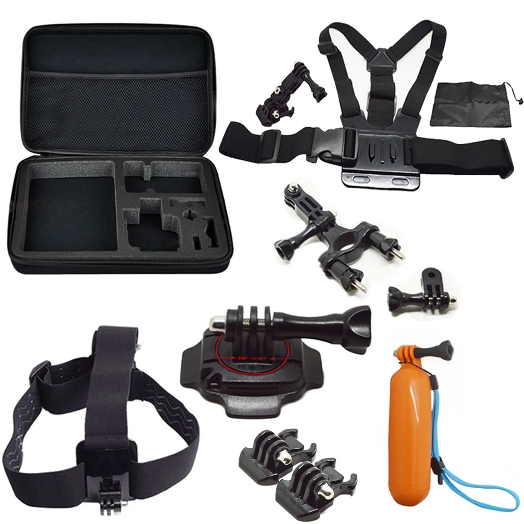 Action Camera Accessories Kit For Gopro Hero 9 8 7 6 5 4 3+ Sj5000