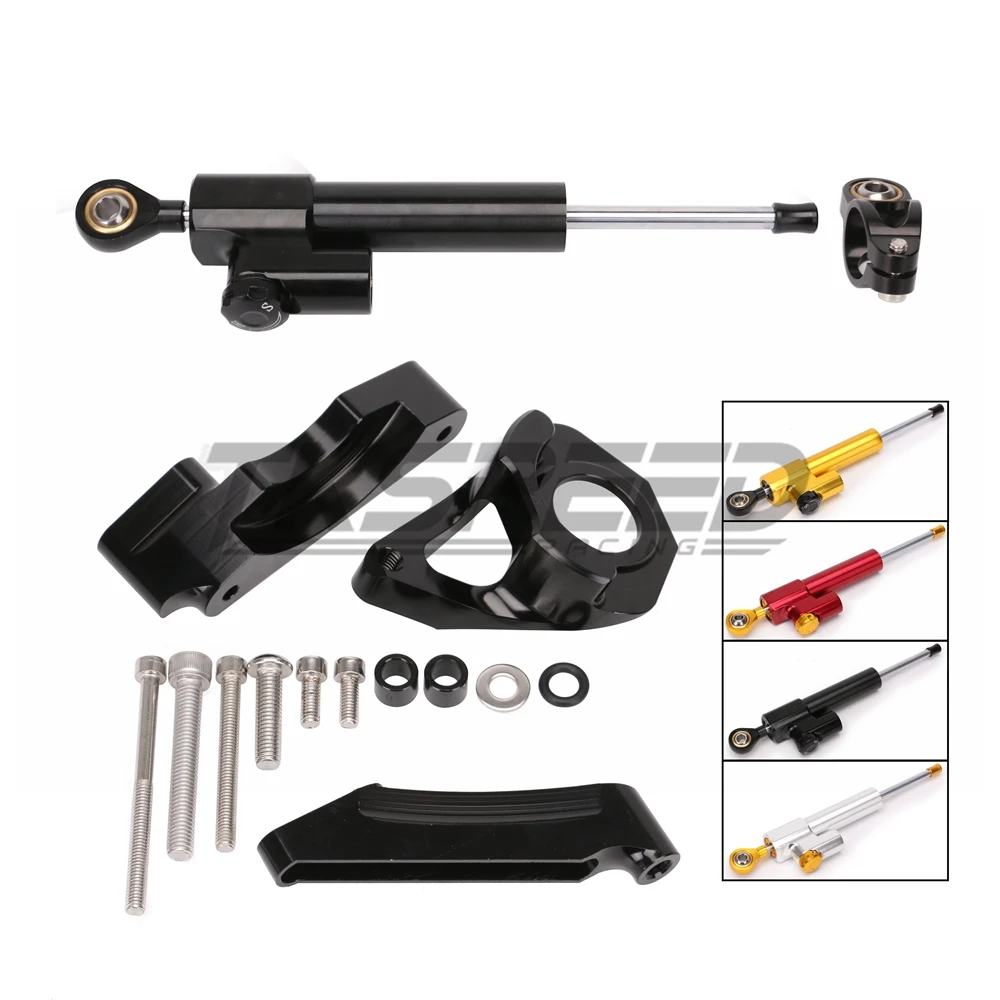 Motorcycle Adjustable Steering Damper Stabilizer Safety Control For GSXR600 GSX-R 600 2001-2010, GSXR750 GSX-R 750 GSR750 2001-2005, GSXR1000 GSX-R 1000 2001-2015, GSXR1300 HAYABUSA 98-16, Damper & Steering Stabilizers - Canada
