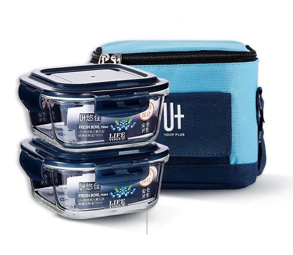 Microwave Glass Lunch Box