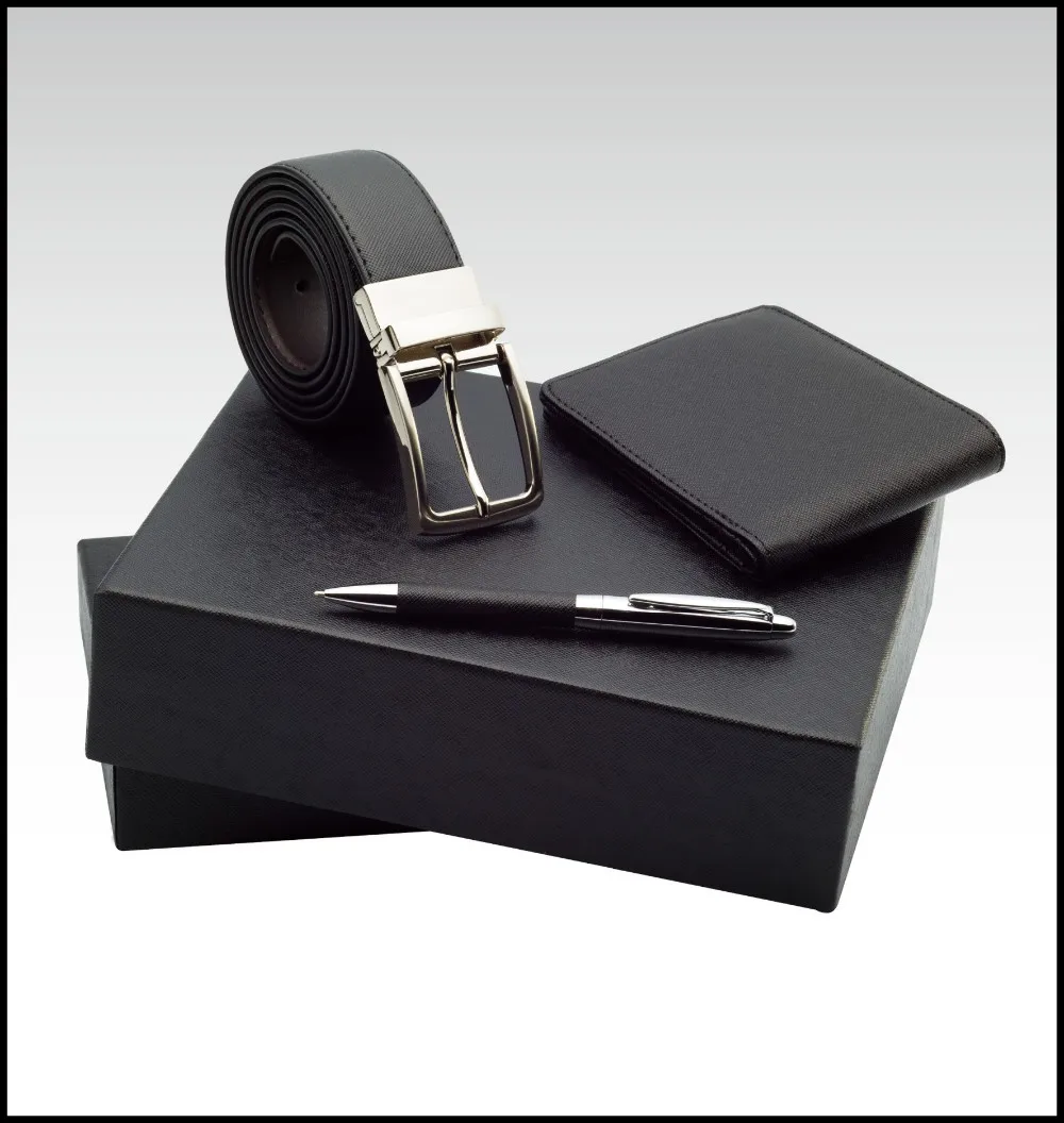 Creative Belt Ballpen And Wallet Gift Sets For Men Buy Gift Sets Men,Belt Ballpen Belt Wallet