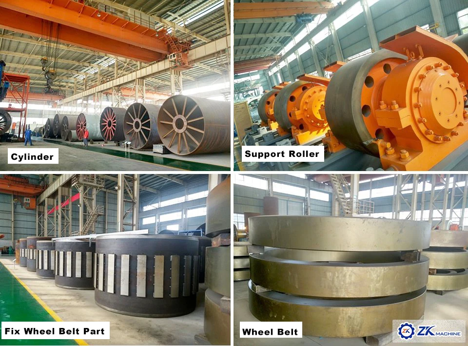 Cylinder Rotary Waelz Kiln for Coal Dolomite Active Lime Calcination