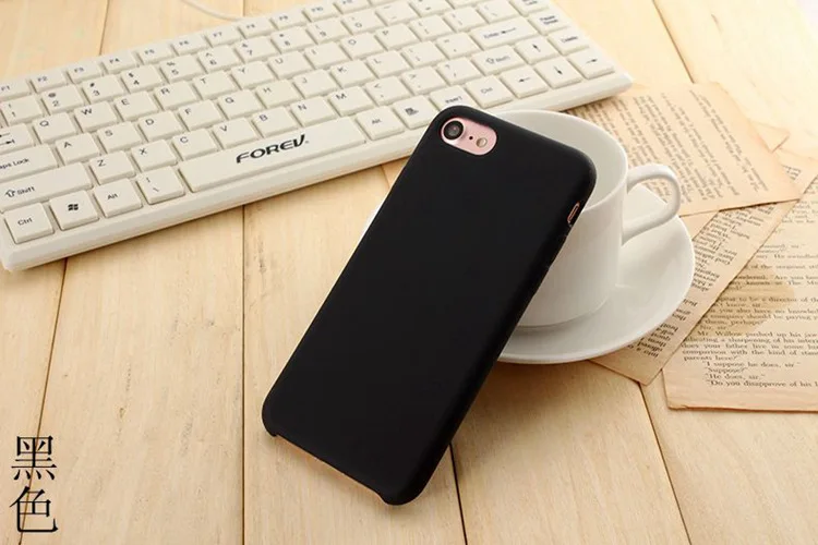 Shockproof Soft Liquid Silicon Rubber Gel Cover Microfiber Cloth Phone Case For iPhone 6 7 8 11 Plus X XS XR Max