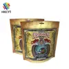 Custom Logo Printing Smell Proof Stand Up Pouch Ziplock Tobacco Leaf Packaging Pouch Package