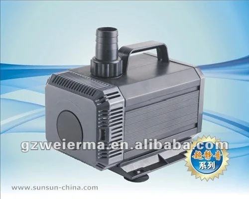 High flow rate Garden Fountain and Pond submersible water pump