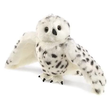 white owl plush toy