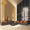 home best sale wedding living room leisure corner sectional sofa wholesale exotic leather sofa