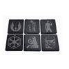 Decorative Erasable Write coaster slate stone In China