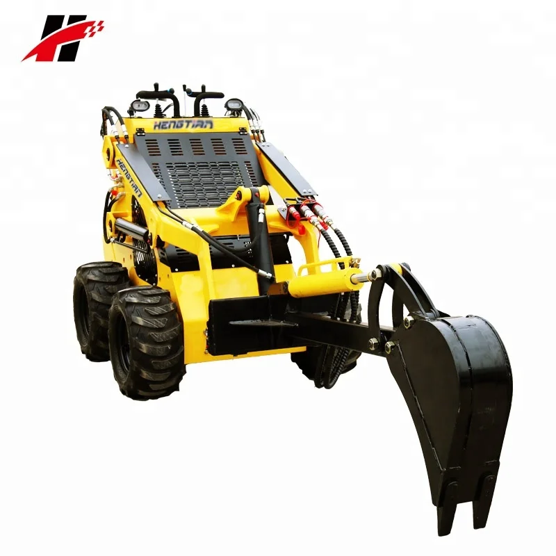 Mini Farm Equipment Skid Steer Loader For Garden Skid Steer Loader