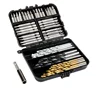 95 Pc. Drill and Screw Bit Set for Masonry Metal Wood Plastics Drilling and Driving