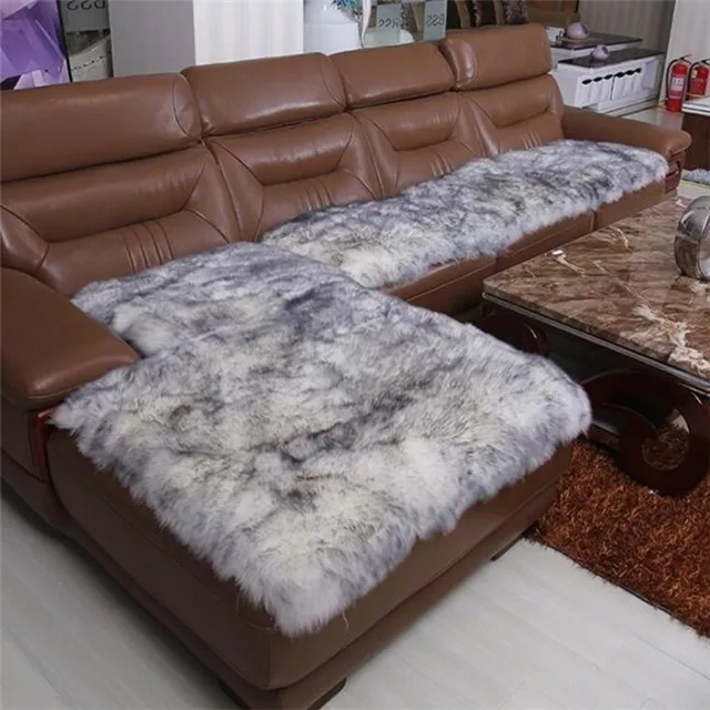 Protective Sheepskin Fur Rug Sofa Throw Cover Buy Sheepskin Fur Rug