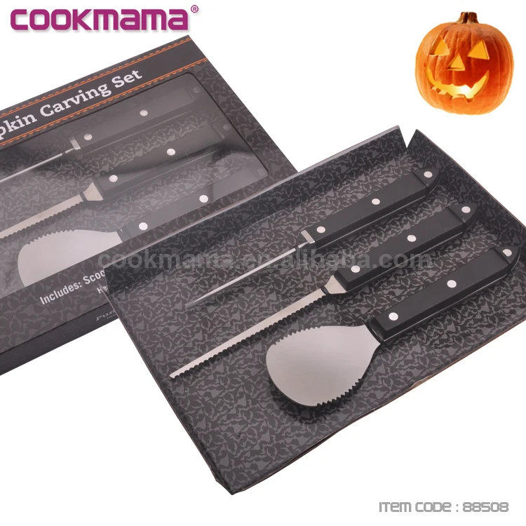 3pcs pumpkin carving kit,pumpkin carving tools
