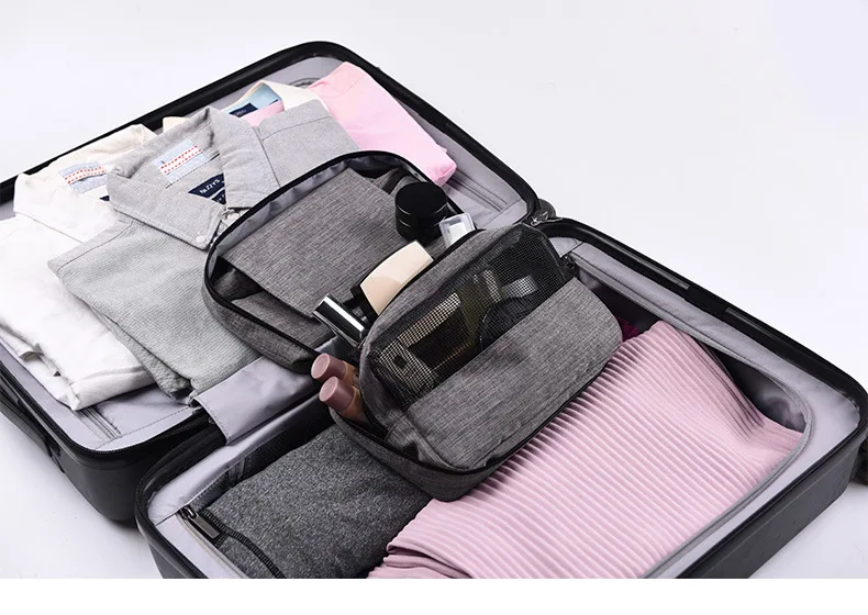 Outdoor Travel Mens Hanging Toiletry Bags For Makeup,Customised