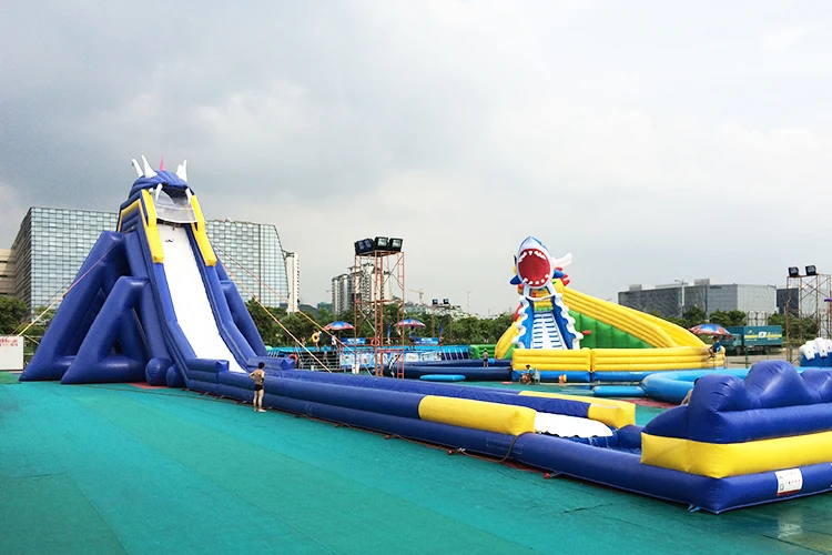 inflatable water amusement park