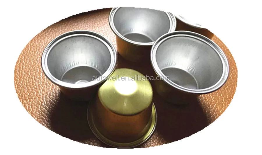 Aluminum Coffee Capsules/pods With Seal Lids Buy Nesspresso Aluminum