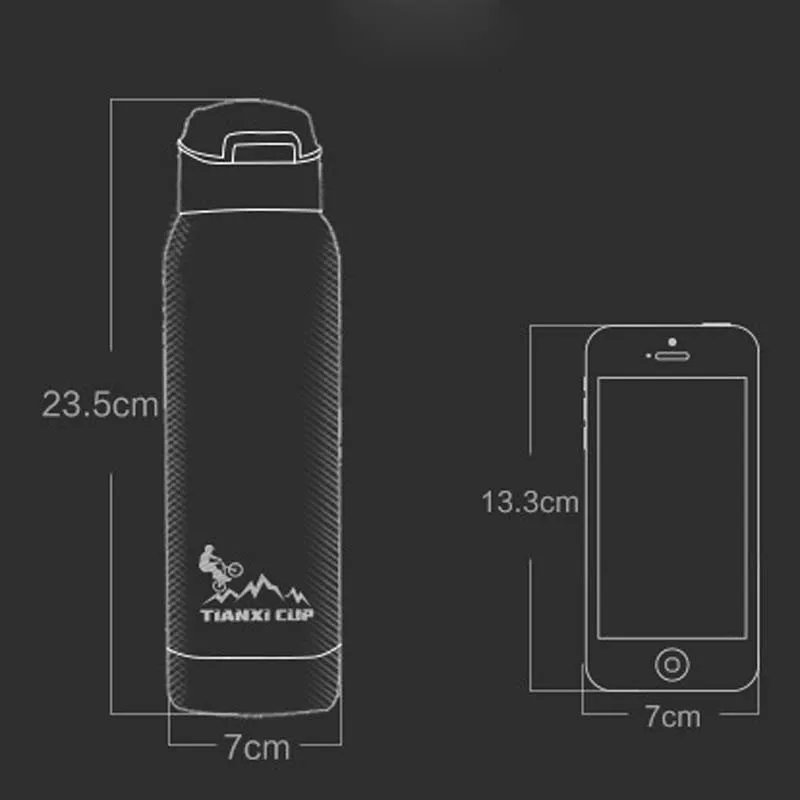 Home Garden Stainless Steel Water Bottle Thermos Vacuum Flask Sports Water Bottle Bottledjoy