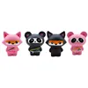 New Design Animal Jumbo Kawaii Ninja Squishy Panda/Bear/Fox Bread Soft Slow Rising Fun Kid Toys Sweet Charm Cartoon Cake Kid Toy