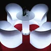 Living room centre glass led center coffee table with great price