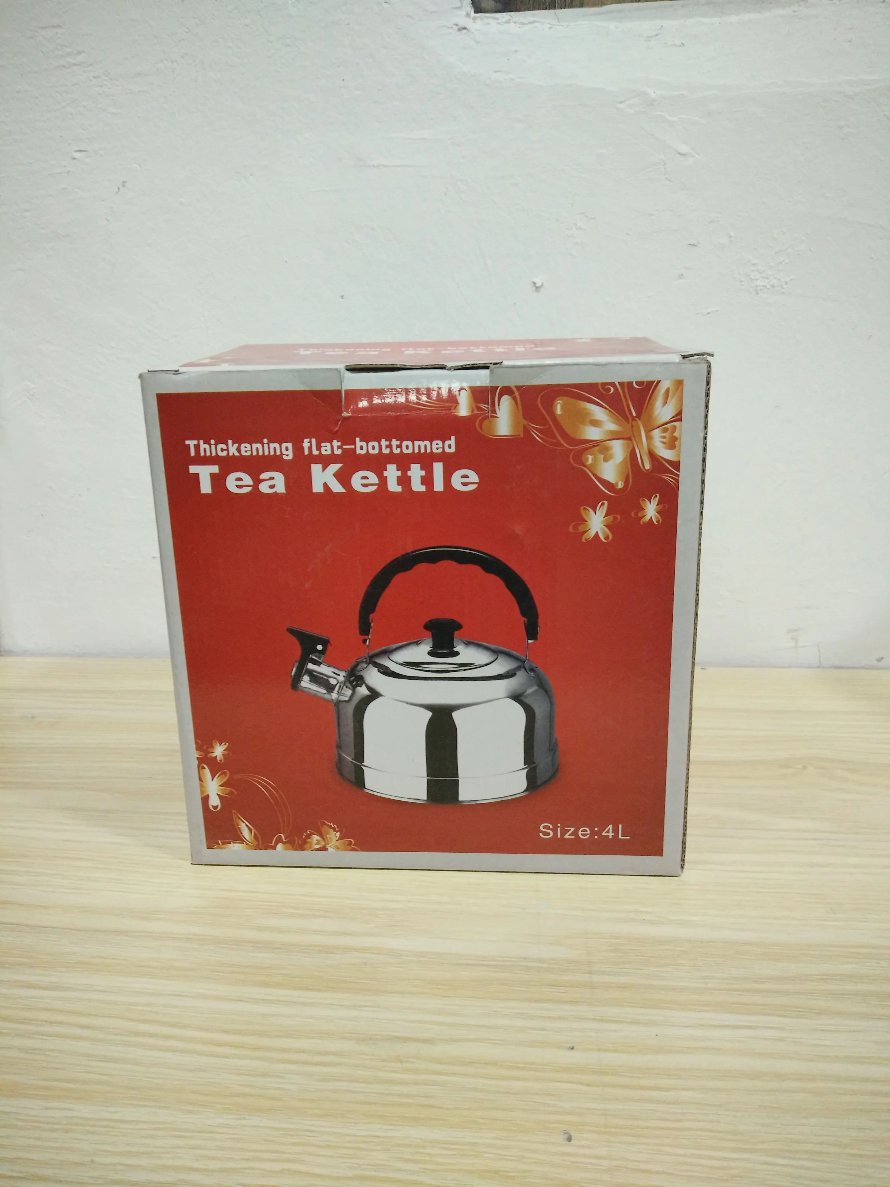 Stainless Steel Korean Whistling Tea Kettle Tea Pot With Factory Price