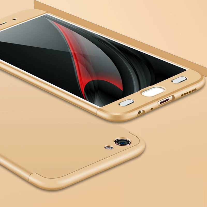 2018 hot sell 360 cover Removable 3in1 Hard PC Shield Back Cover Case for Vivo X9 phone cases