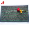 Dust control anti slip welcome PVC backed plastic grass door kitchen mat