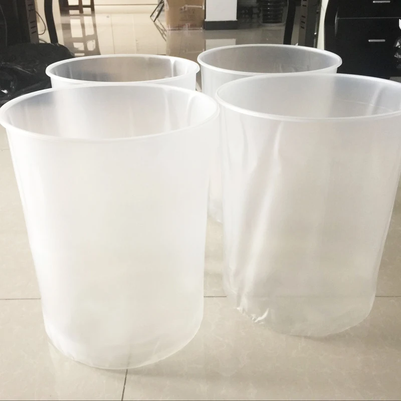 Plastic Disposable Drum Liner For Paint Bucket,Round Bottom Bag For