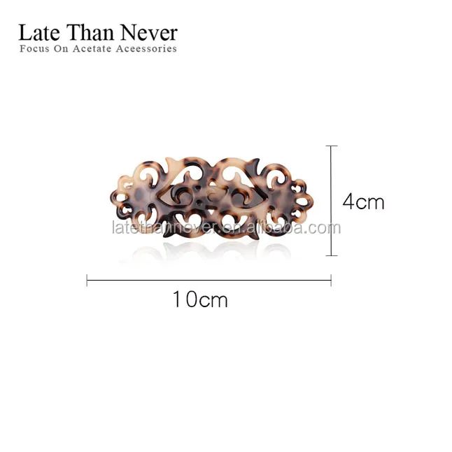 High Quality Women S Brown Thick Hair Clip Goody Vintage Hair