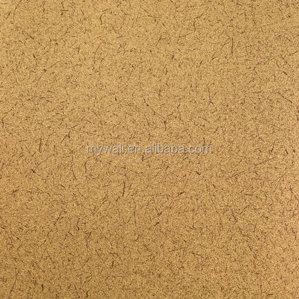 Fancy Wall Paper Plain Golden Metal Color Wallpaper Murals Product On Alibaba
