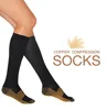 wholesale long footless compression knee high football socks