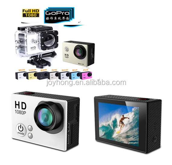 Full HD 1080P waterproof wifi Helmet sports action camera with 140 wide degree with remote control action camera