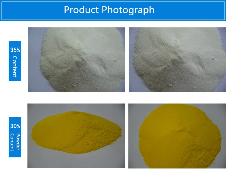 PAC Poly Aluminium Chloride for Water treatment Coagulant