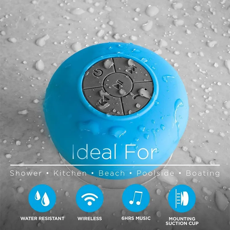 2020 High quality portable outdoor super bass Waterproof portable mini wireless USB car speaker BTS06 for promotional gifts - ANKUX.COM