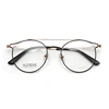 Ready stock Hot selling fashion titanium round eyeglass men optical frames