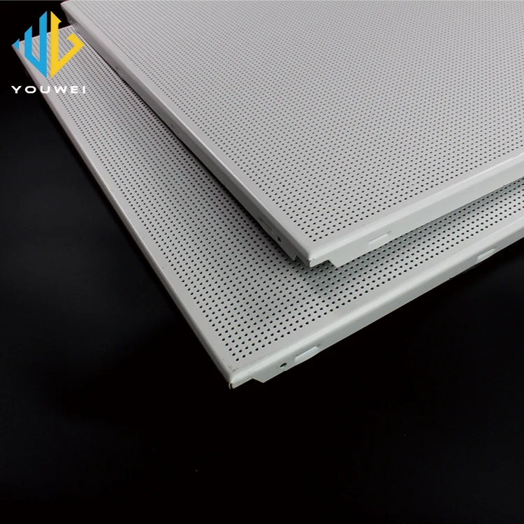 Foshan Factory Low Cost Perforated Metal Aluminum 2x4 Acoustical