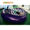 2.5m Inflatable heart shape sofa Inflatable single recliner mattress can print LOGO