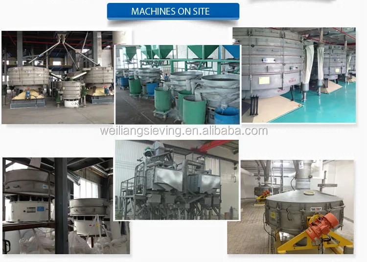 Food Industry Tumbler/Gyratory Vibro Sieve For Screening Brown Sugar