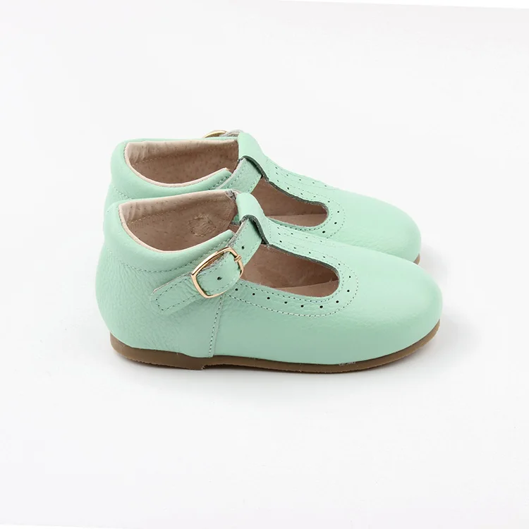 green baby girl shoes