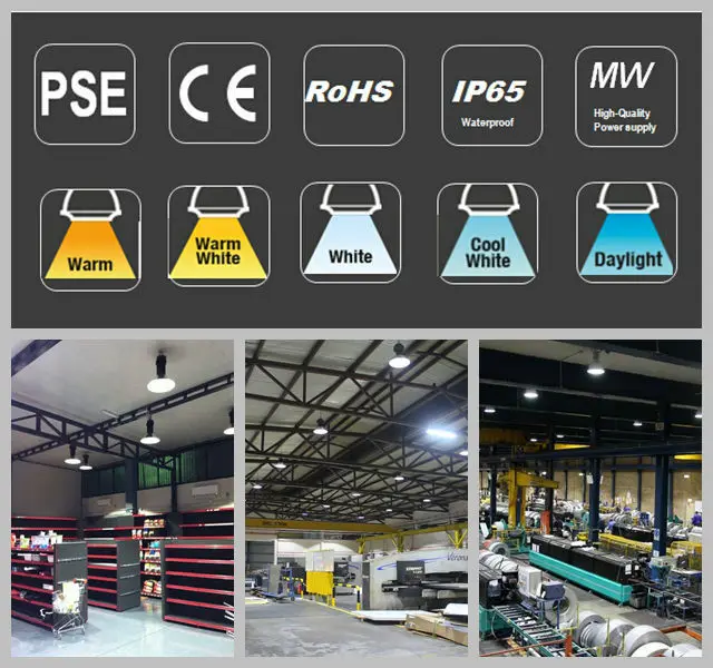 SAA CE ROHS PSE 60W 100W 120W 150W 200W 240W 300W 400W UFO LED High Bay Light Price UFO High Bay LED Light Industrial