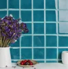 Premium 4'' heavy crackle porcelain mosaic tiles design bathroom shower pool tile wholesale