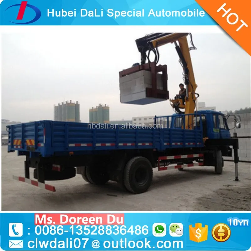 Brick Grab Crane Truck For Sale Buy Truck With Brick Crane,Brick Grab
