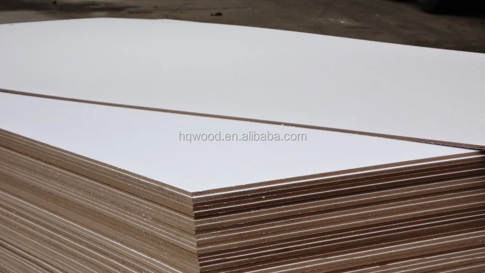 Melamine Mdf Board / Laminated Mdf Sheet / Melamine Mdf - Buy White ...