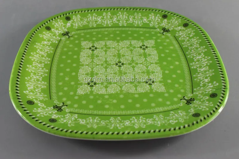 Unbreakable Melamine Square plate