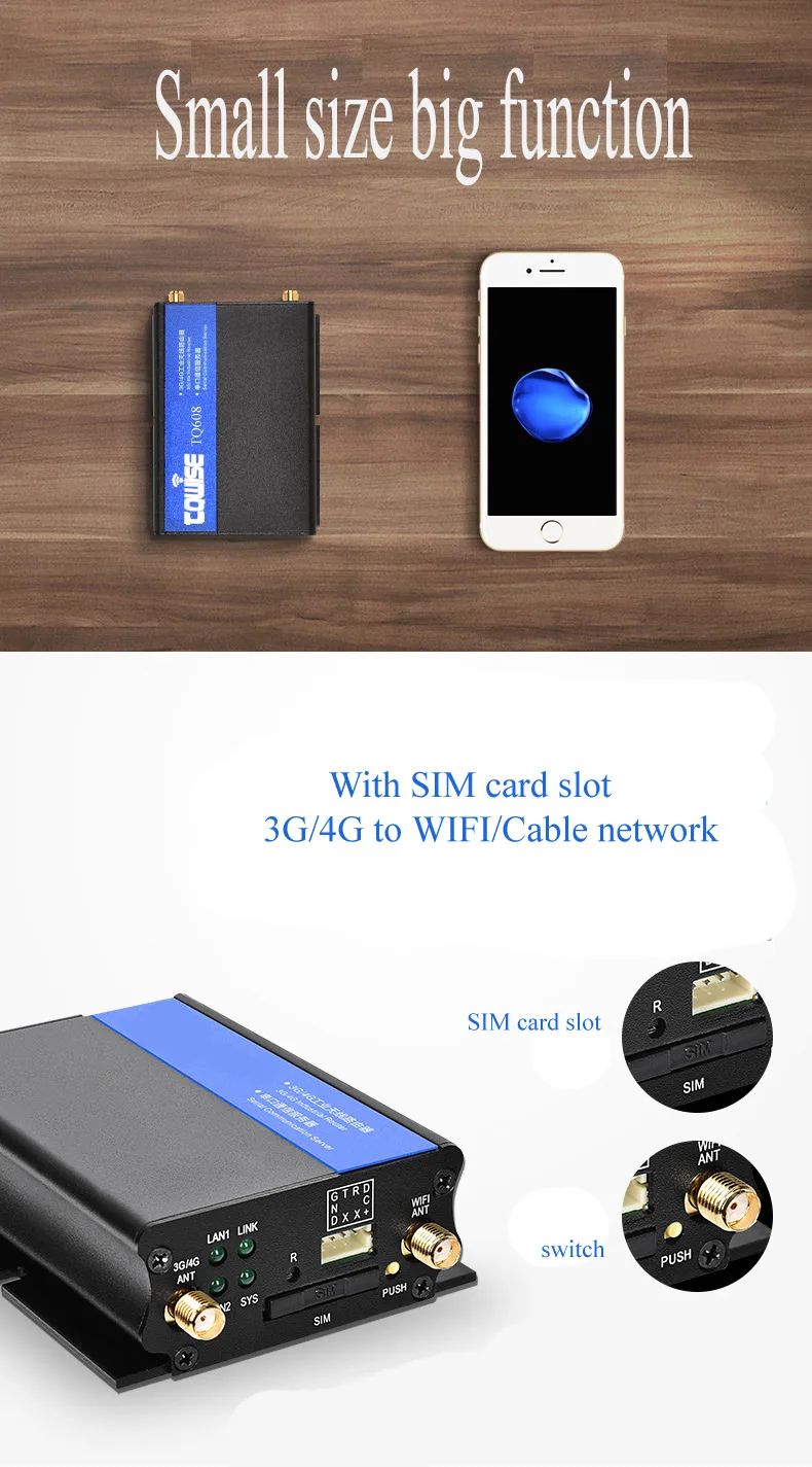 Hot Selling Industrial Wireless 2G 3G 4G Router For Vending Machine Application