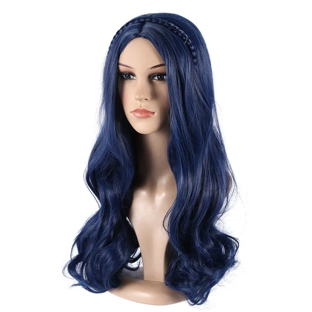 childrens blue wig