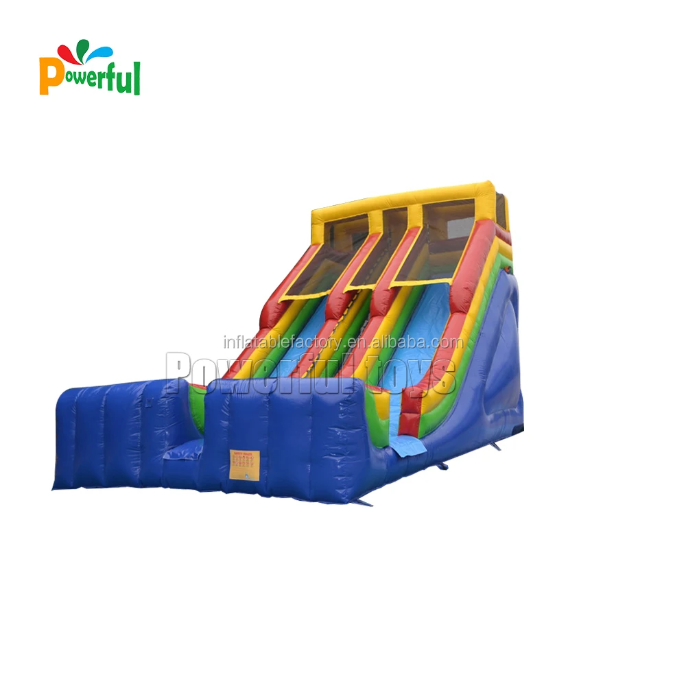Drop kick giant inflatable slide inflatable water slides china